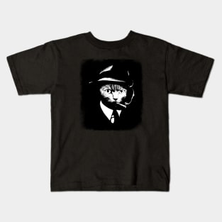 Mafia cat Kids T-Shirt